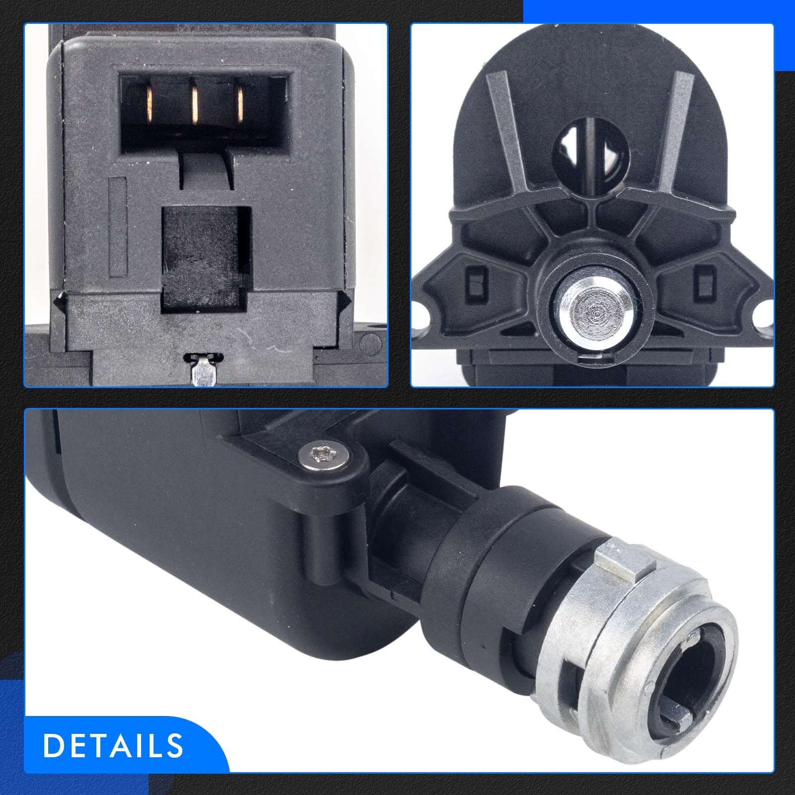 Ignition Switch Lock Housing Assembly Compatible 2006-2013 [71572-06], Black