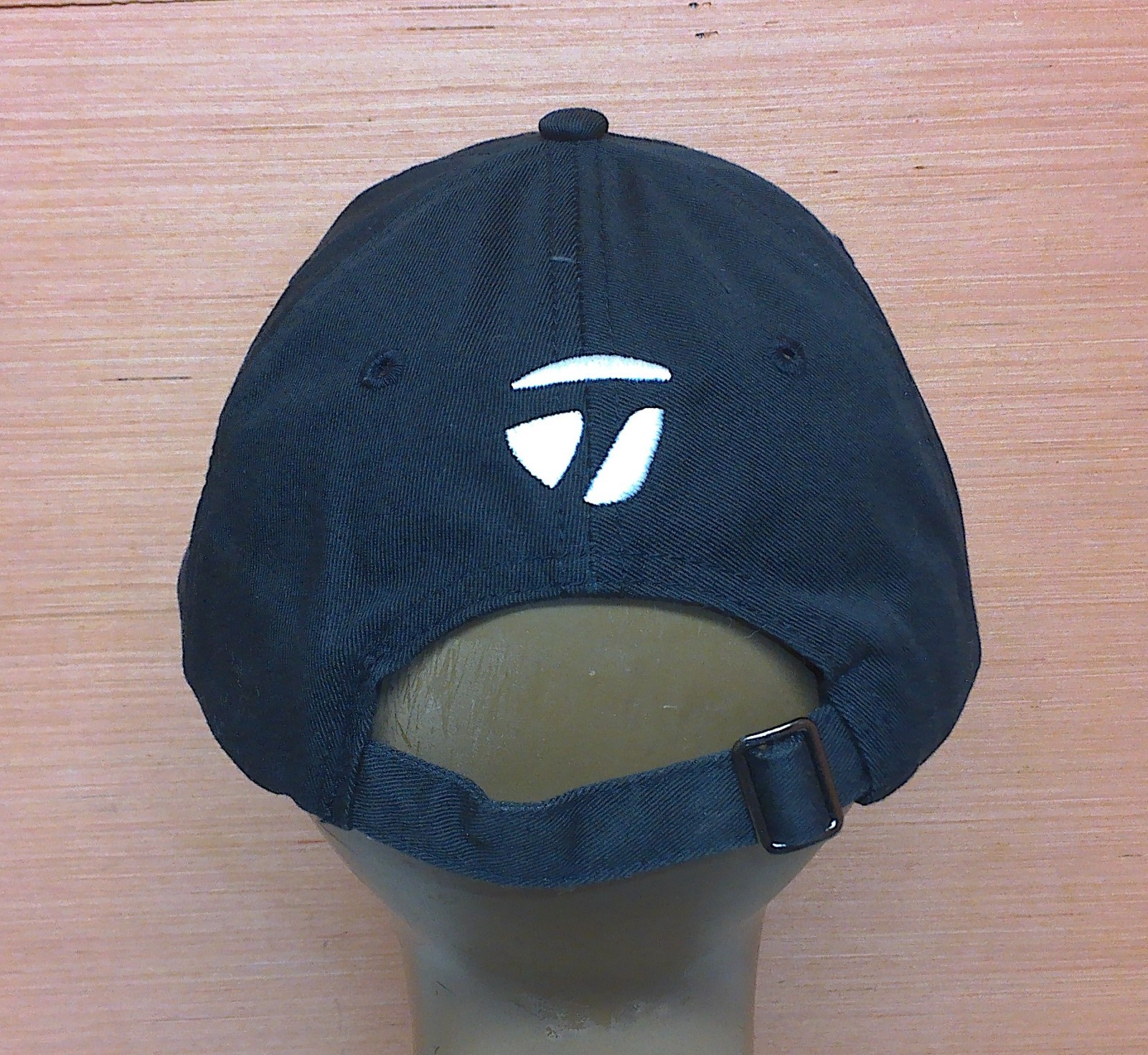TaylorMade Black Golf Hat Cap TMax Gear OSFA Adjustable