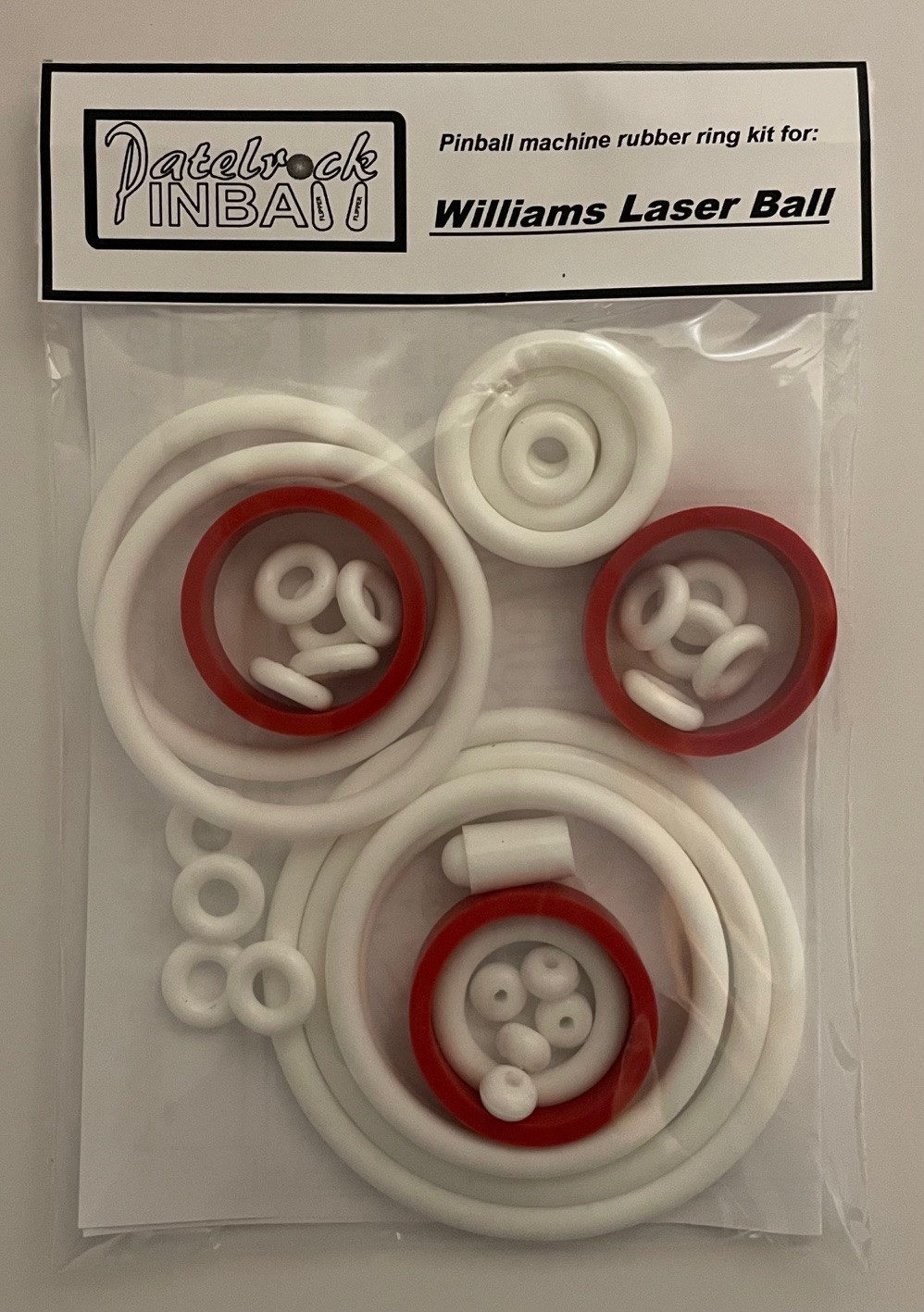 1979 Williams Laser Ball Pinball Machine Rubber Ring Kit