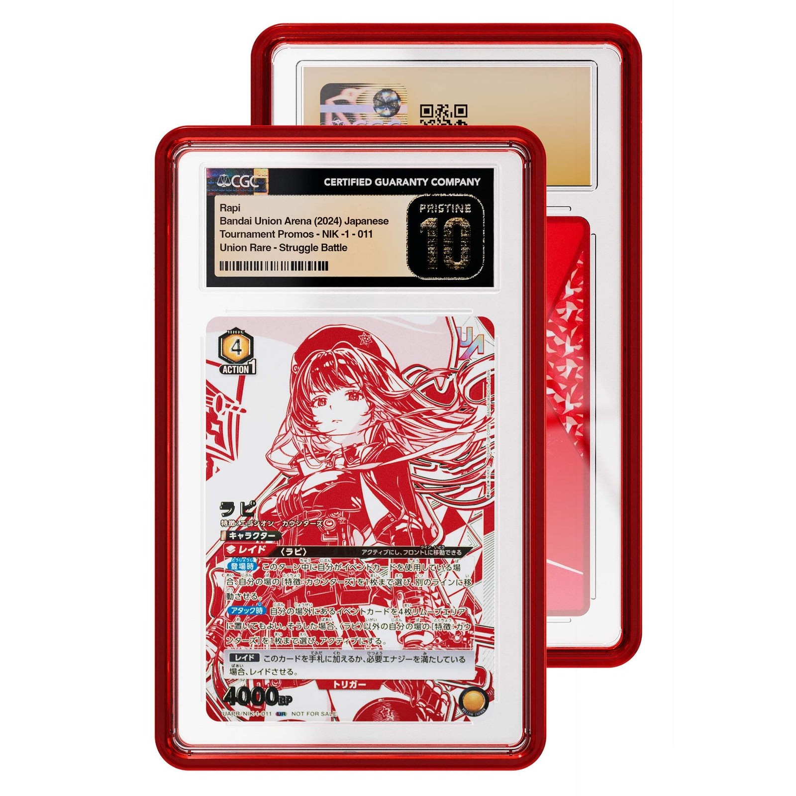 GradedGuard Jewel CGC Graded Card Case Guard Protector Clear Colors Stackable