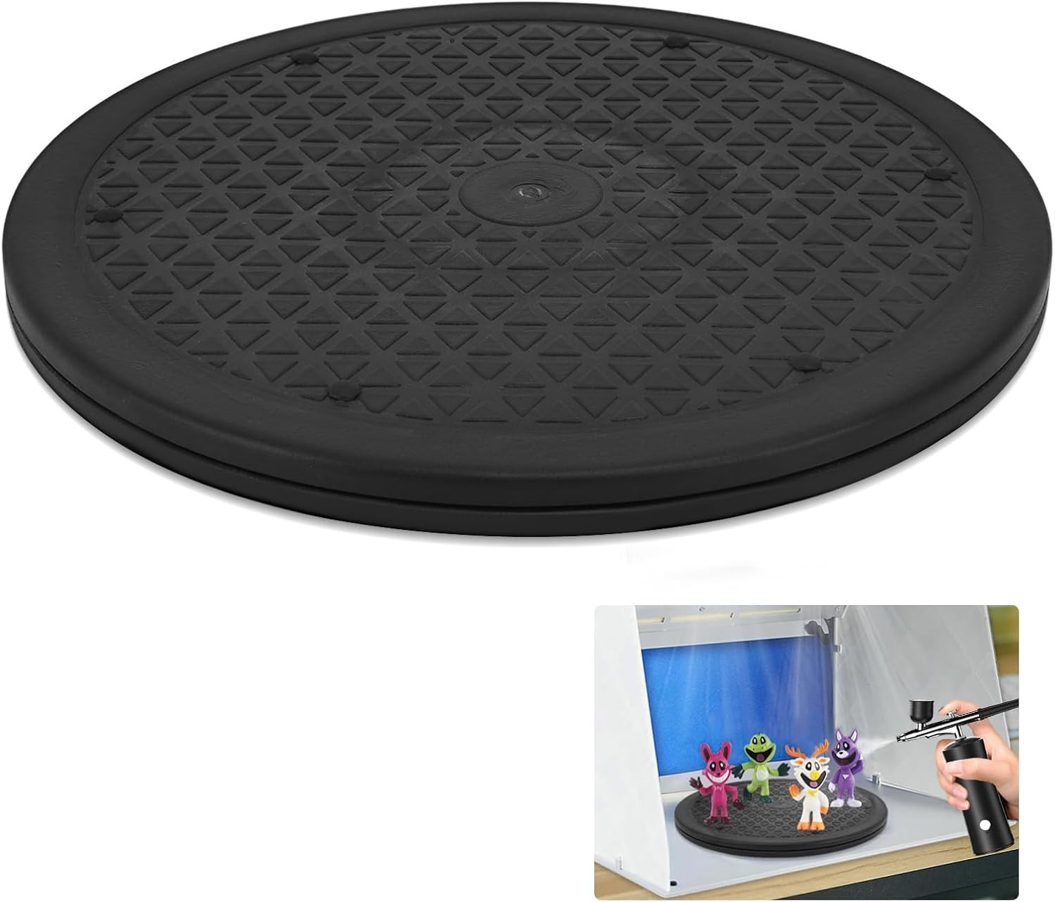 360 Degree Rotating Turntable for Paint Spraying & Craft Projects, 10-inch...