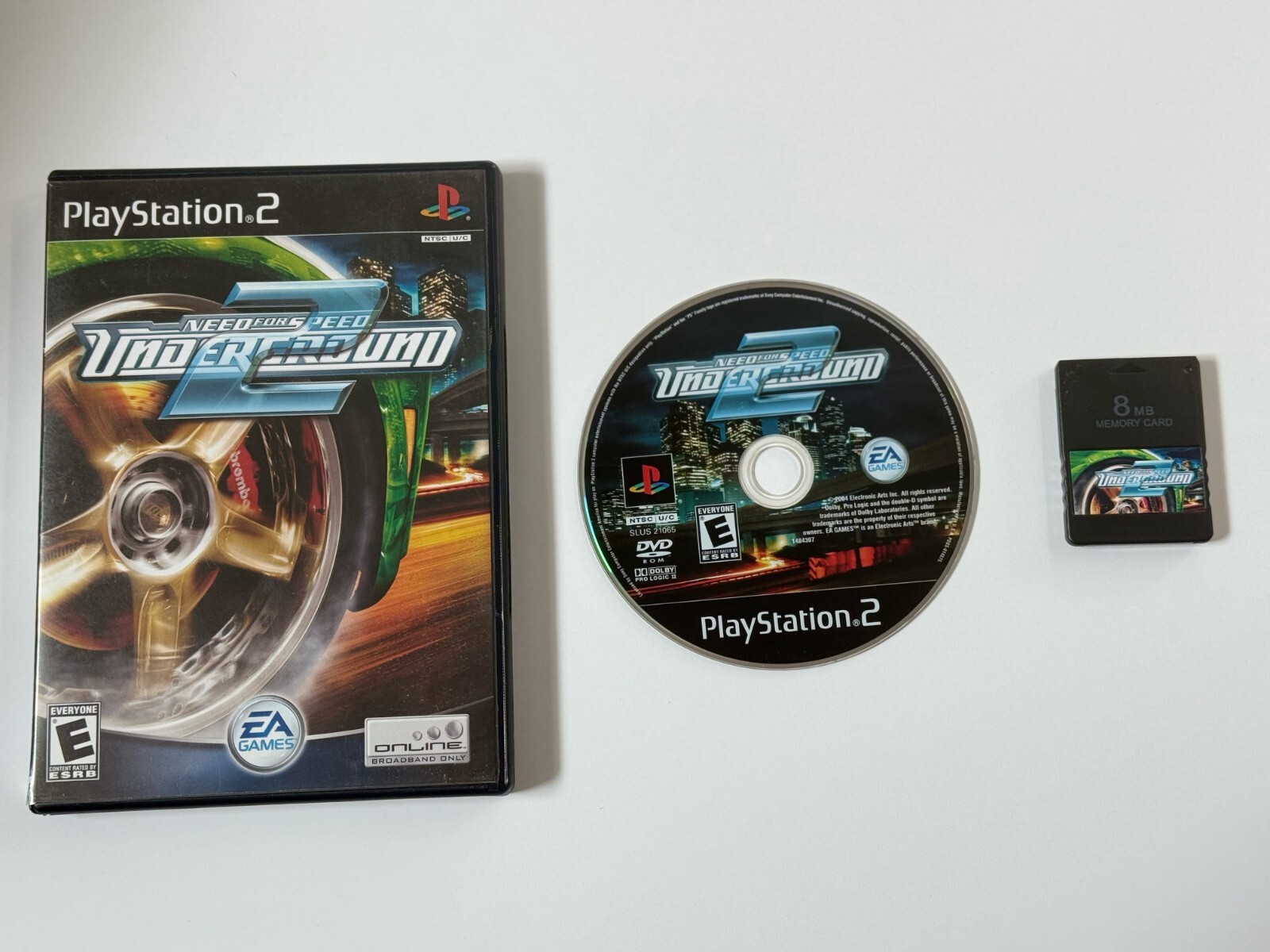 Need for Speed Underground 2 100% Unlocked 8MB Memory Card Cheats No Grinding