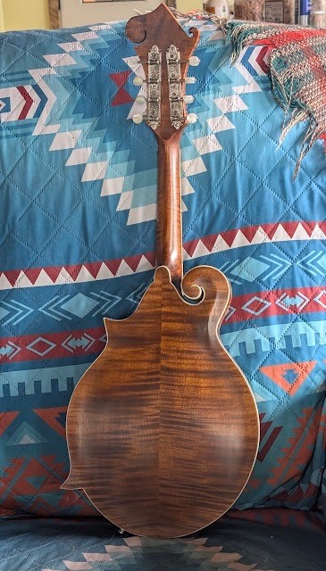 NEW F STYLE ACOUSTIC ELECTRIC MANDOLIN / U.S.LUTHIER MADE/ 2026 /FANCY MAPLE