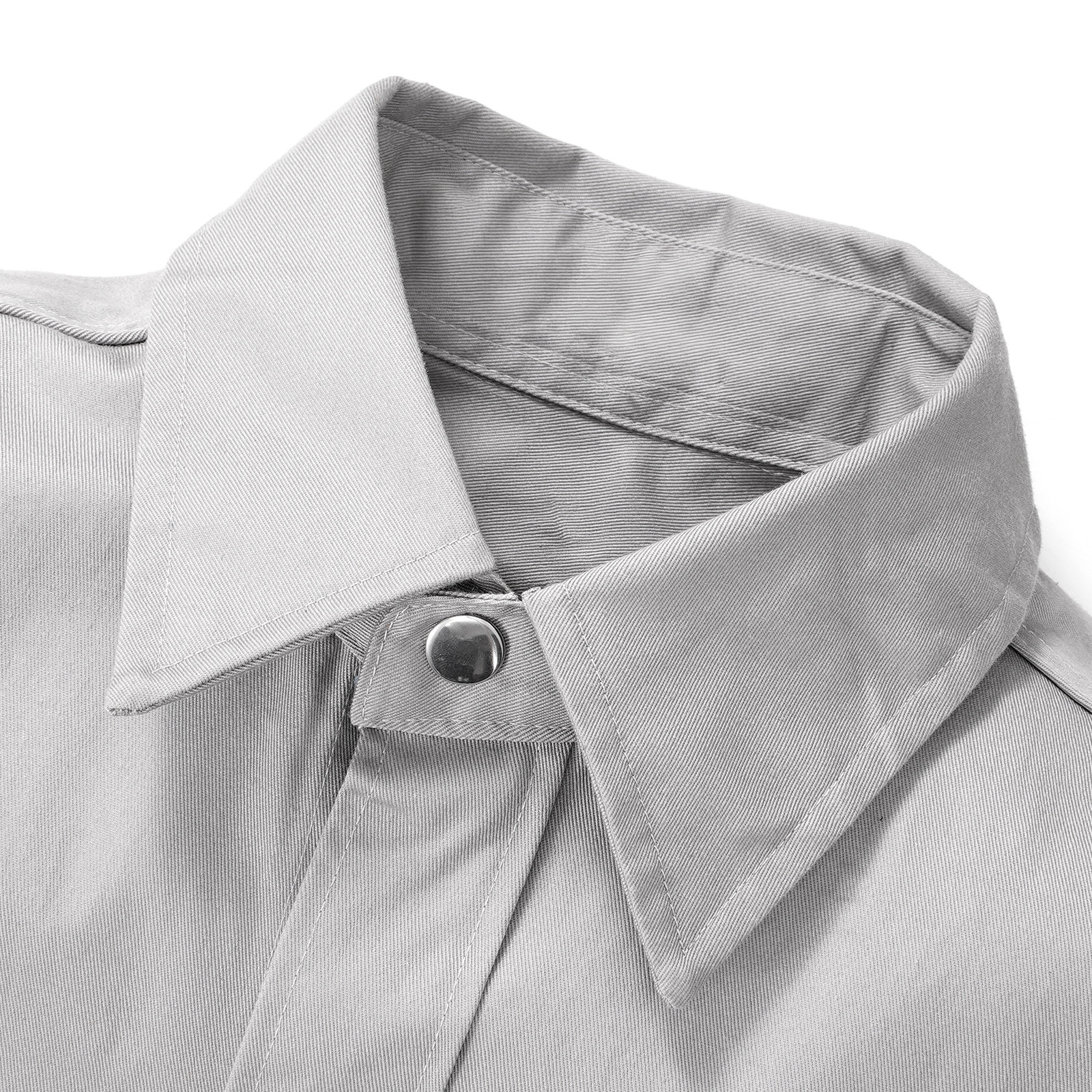 Flame-Resistant Welding Jacket 7oz FR Cotton Welding Safety Jacket L-Sized