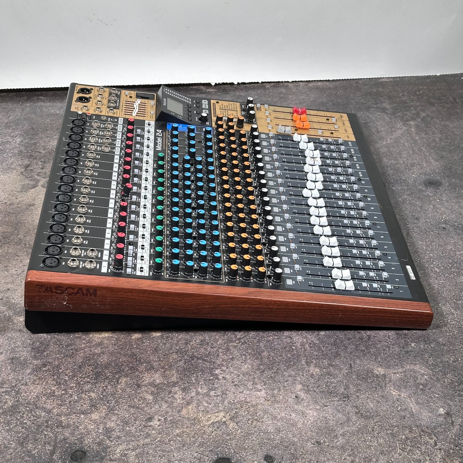 Tascam Model 24 Live Recorder & Mixing Console With Audio Interface; AS-IS