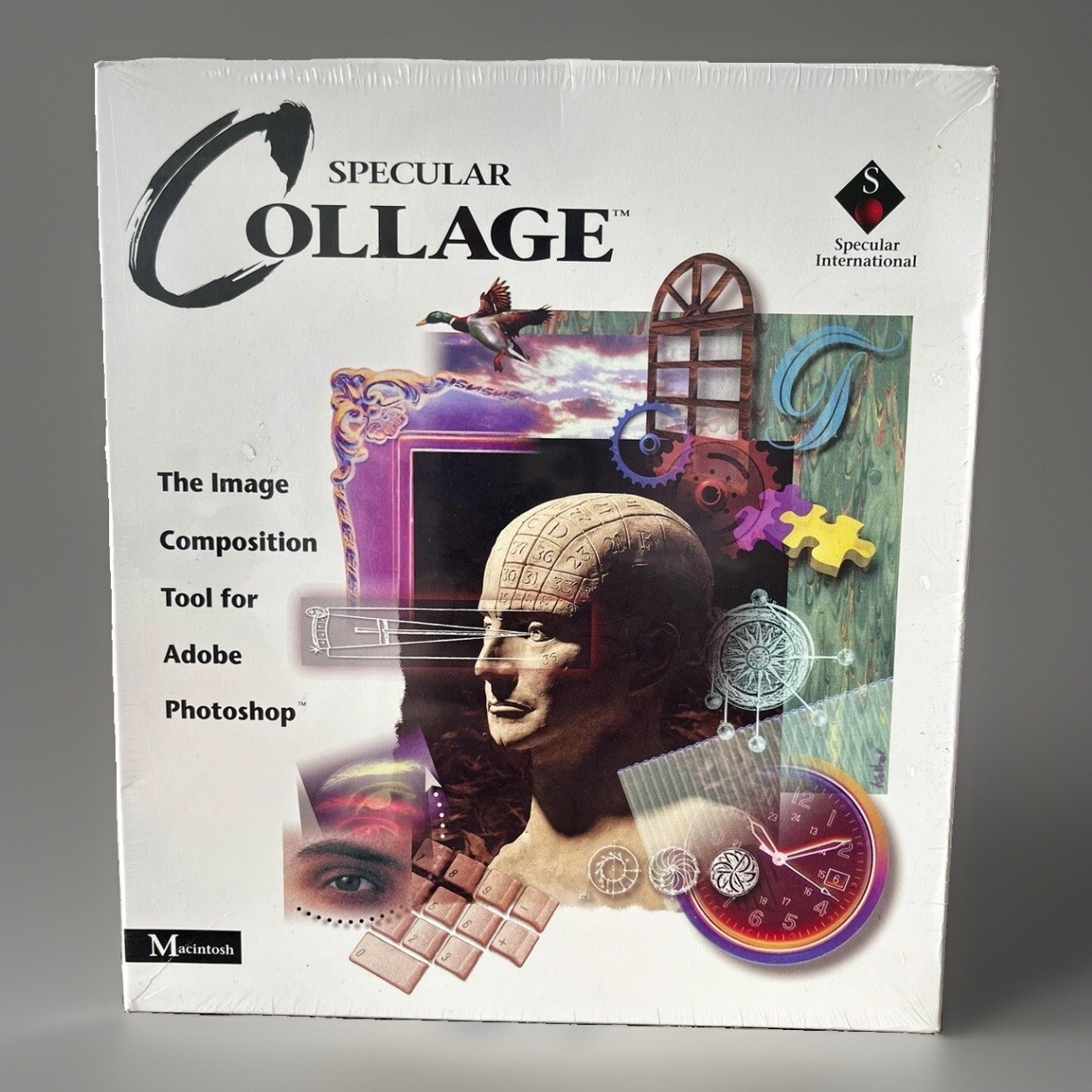 Vintage Specular Collage Image Composition Tool For Adobe Photoshop Macintosh