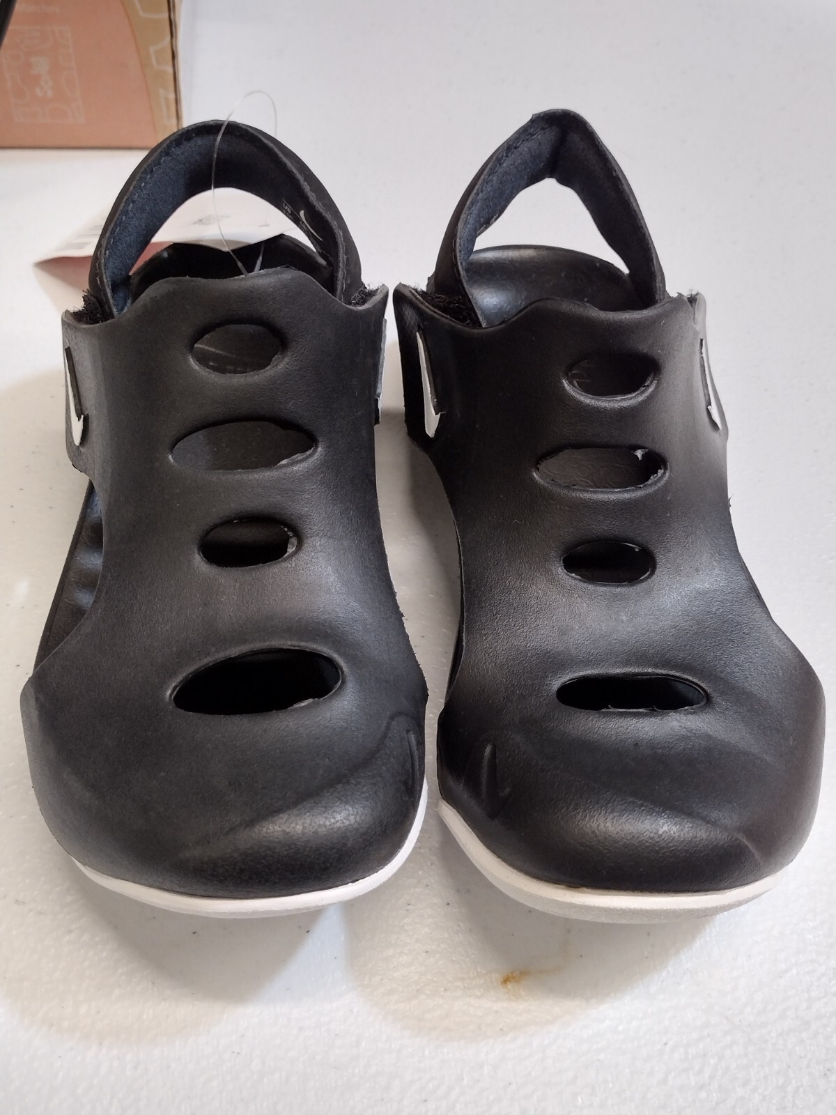 Nike Sunray Protect 3 Black Toddler Unisex Sandals Shoes Size 11C