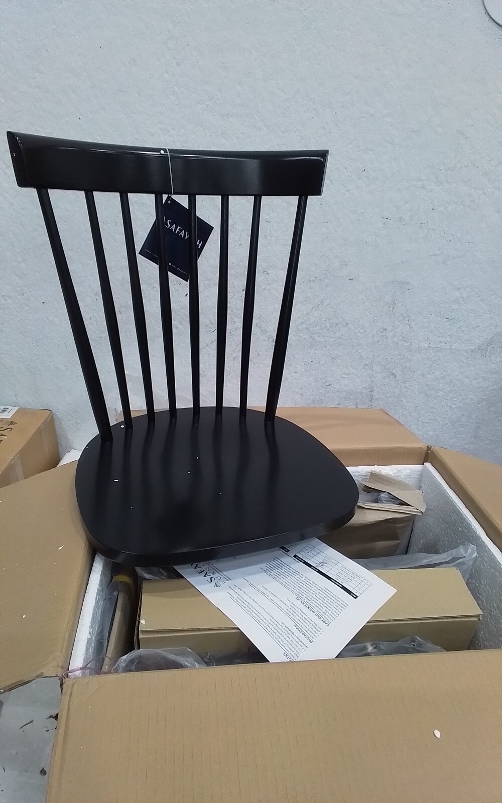 Safavieh PARKER SPINDEL SIDE CHAIR, Reduced Price 2172730331 AMH8500B