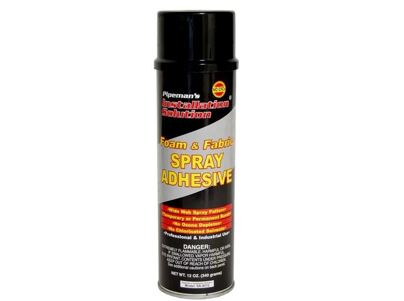 Professional Foam & Fabric Upholstery leather Aerosol Adhesive Glue Spray 8012