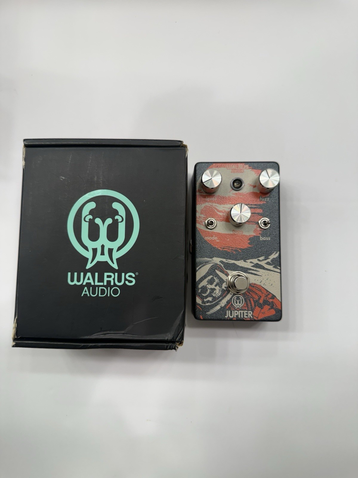 Walrus Audio Jupiter V2 Multi Clip Fuzz Guitar Effect Pedal + Original Box
