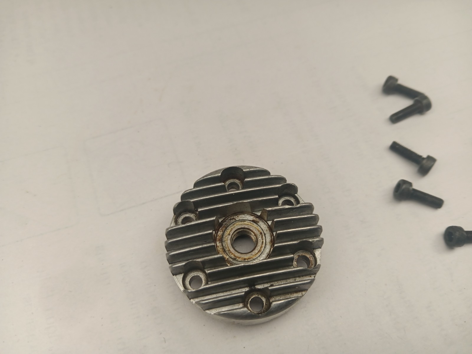 OS MAX FP 40 RC Engine Cylinder Head & mounting Screws