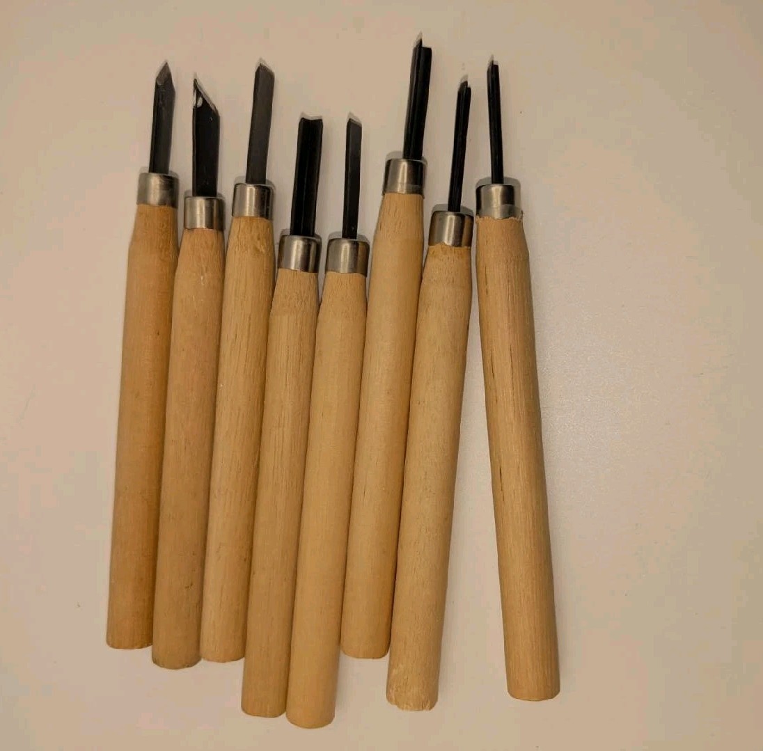 CLAY POTTERY TOOLS Ceramics Wax Carving Sculpting Molding set 8