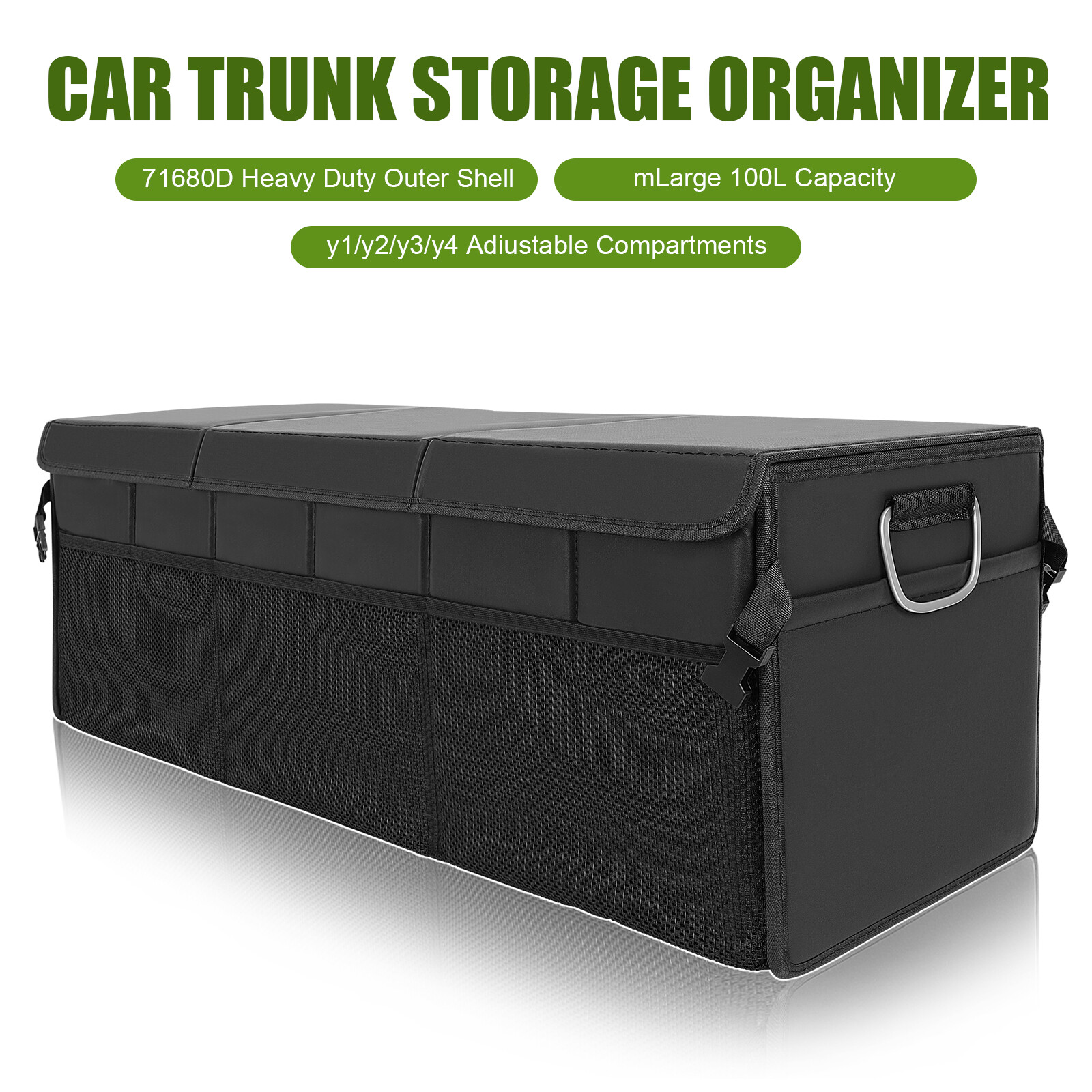 Cargo Storage Box Trunk Organizer Collapsible Folding Bag For Subaru Outback
