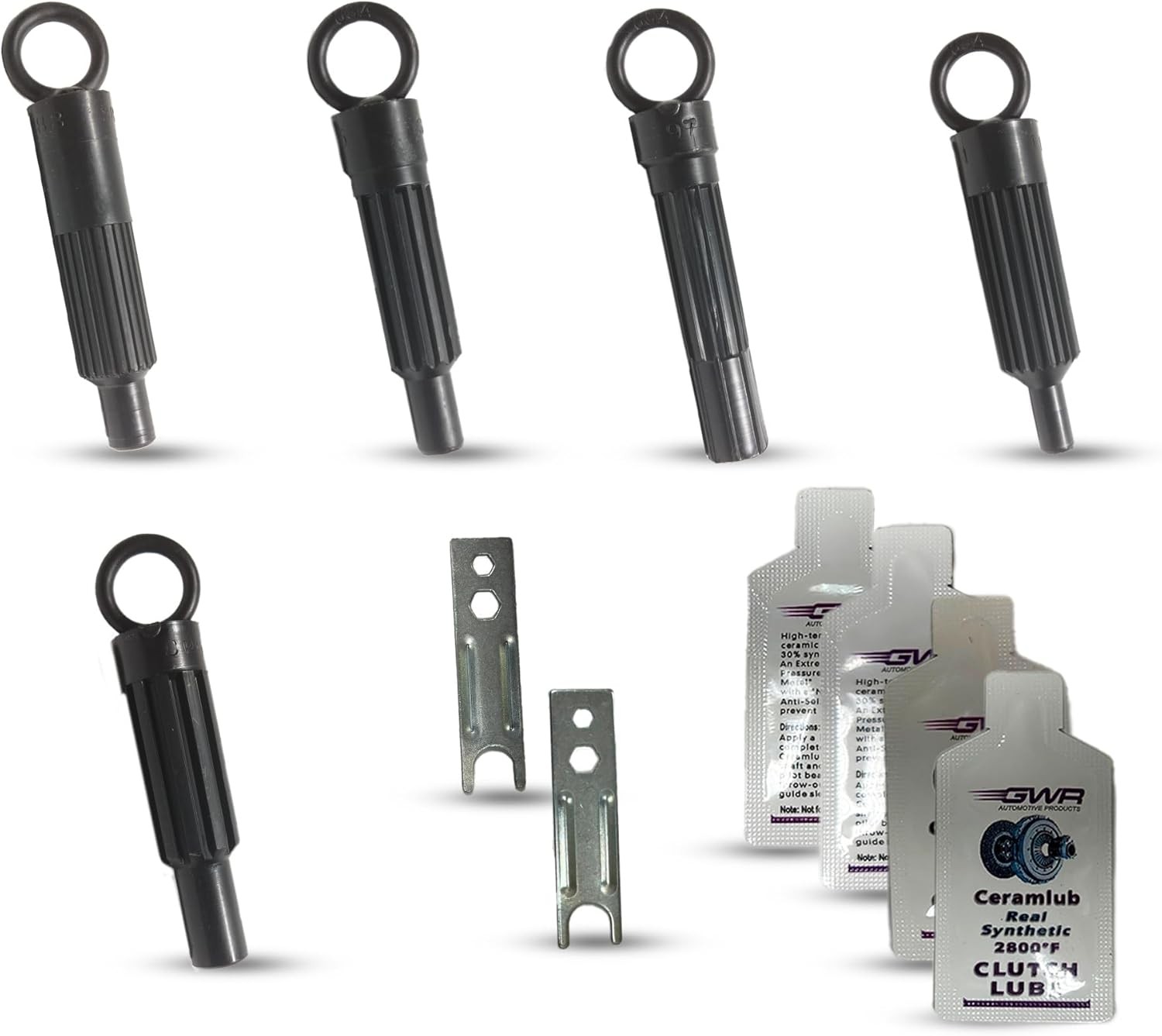 Premium Clutch Alignment Tool Kit – 10 Most Popular Spline Sizes – Essential