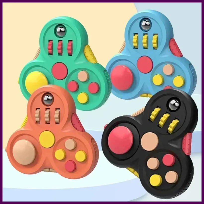 Rotating Magic Bean Adult Antistress Fidget Toy Autism ADHD Stress Relief
