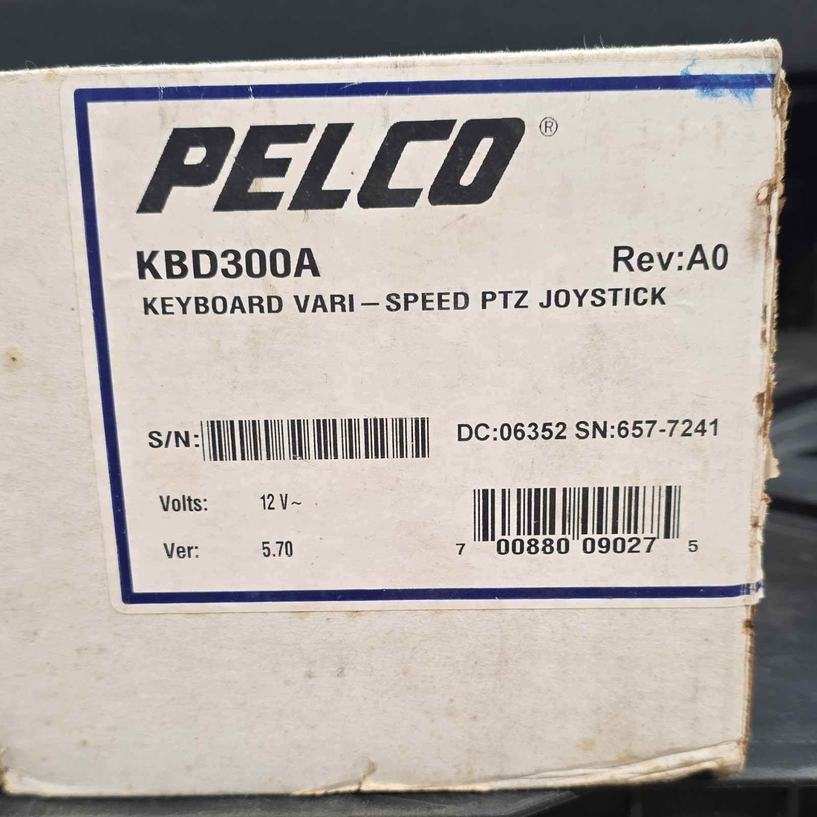 Pelco Keyboard Vari-Speed PTZ Remote Controller
