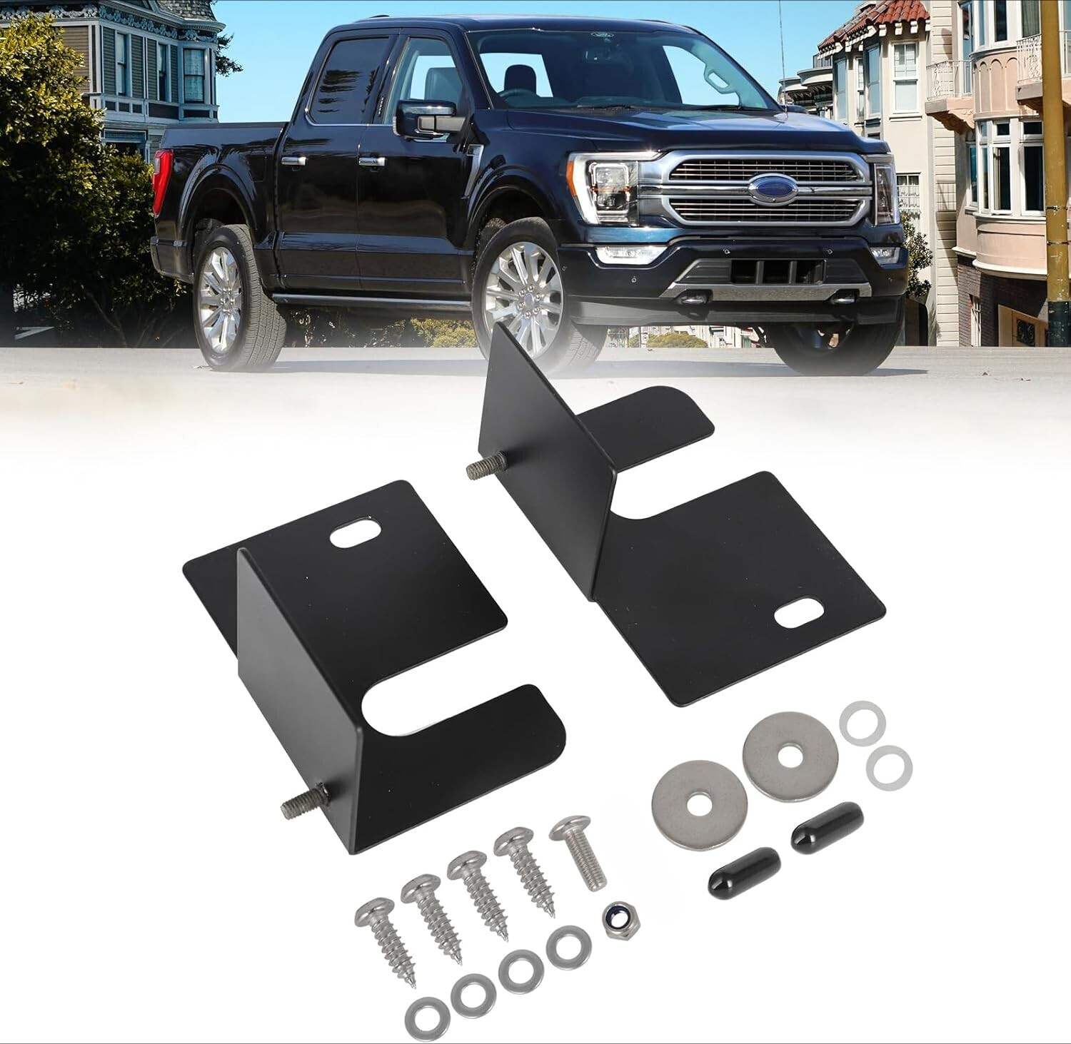 Tail Light Theft Deterrent Kit For 2017-23 Ford F250 F350 F450 Super Duty Pickup