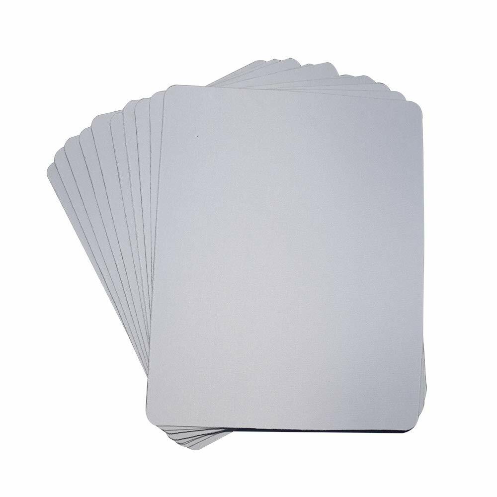 10pcs Blank Mouse Pad Heat Press Printing Crafts For Sublimation INK Transfer