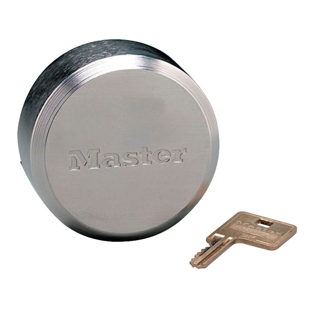 MasterLock 6271 Pro Series Hidden Shackle Round Padlock, Keyed Different