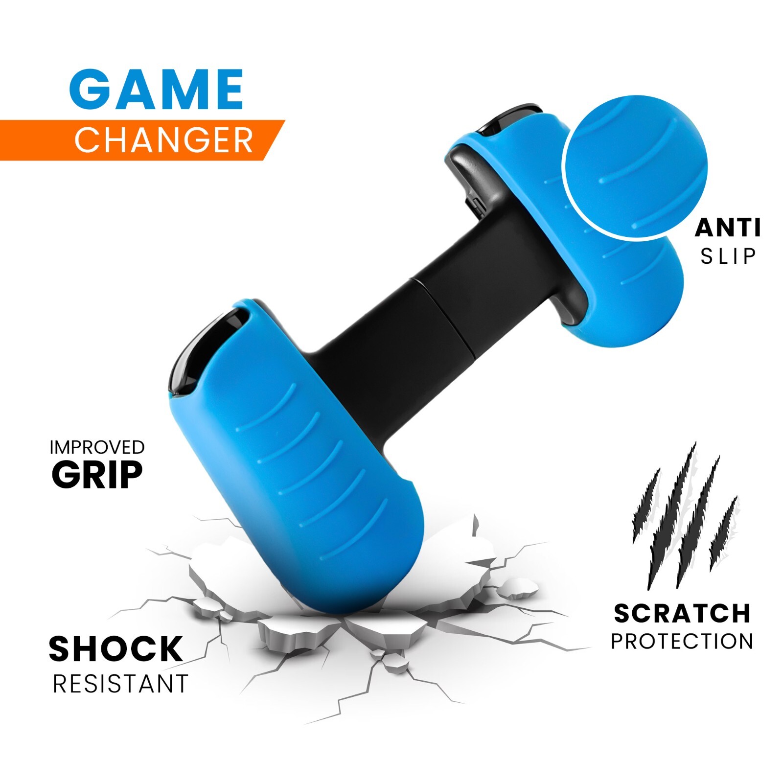 Premium Silicone Grip Cover Case For Backbone One Controller Lightning Version
