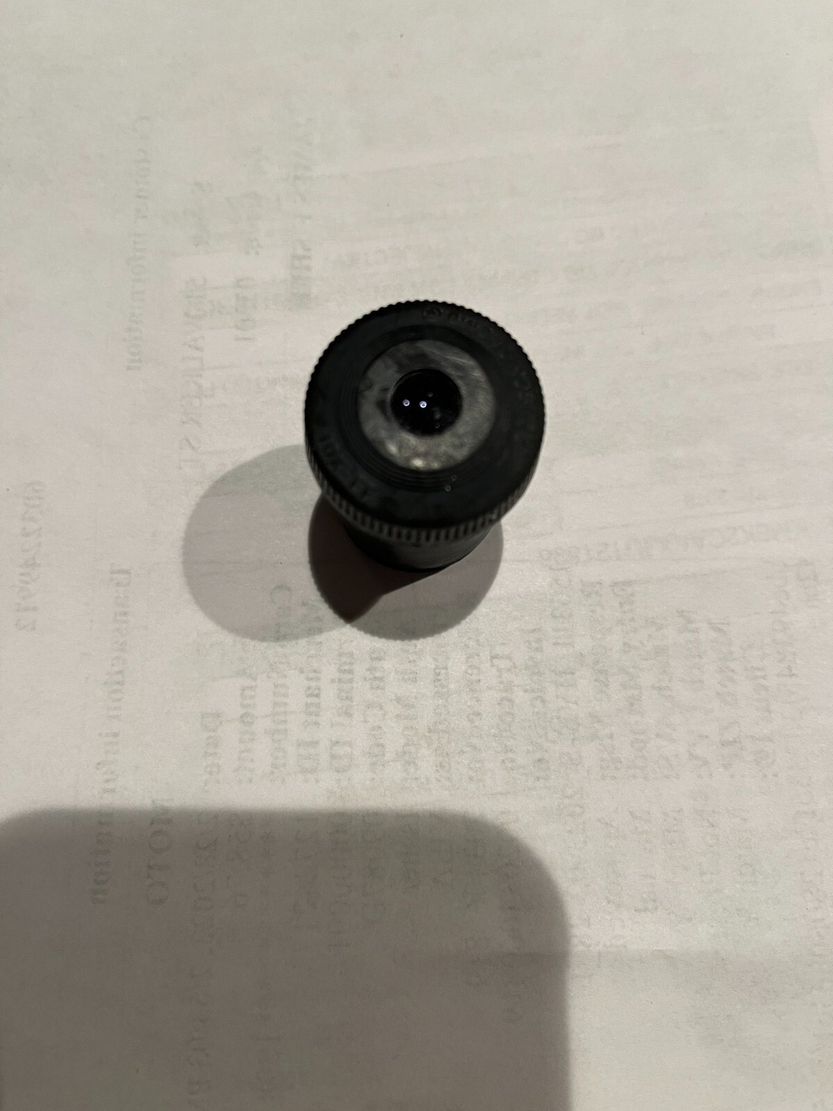 Bausch & Lomb 10X Flat Field Microscope Eyepiece Lens