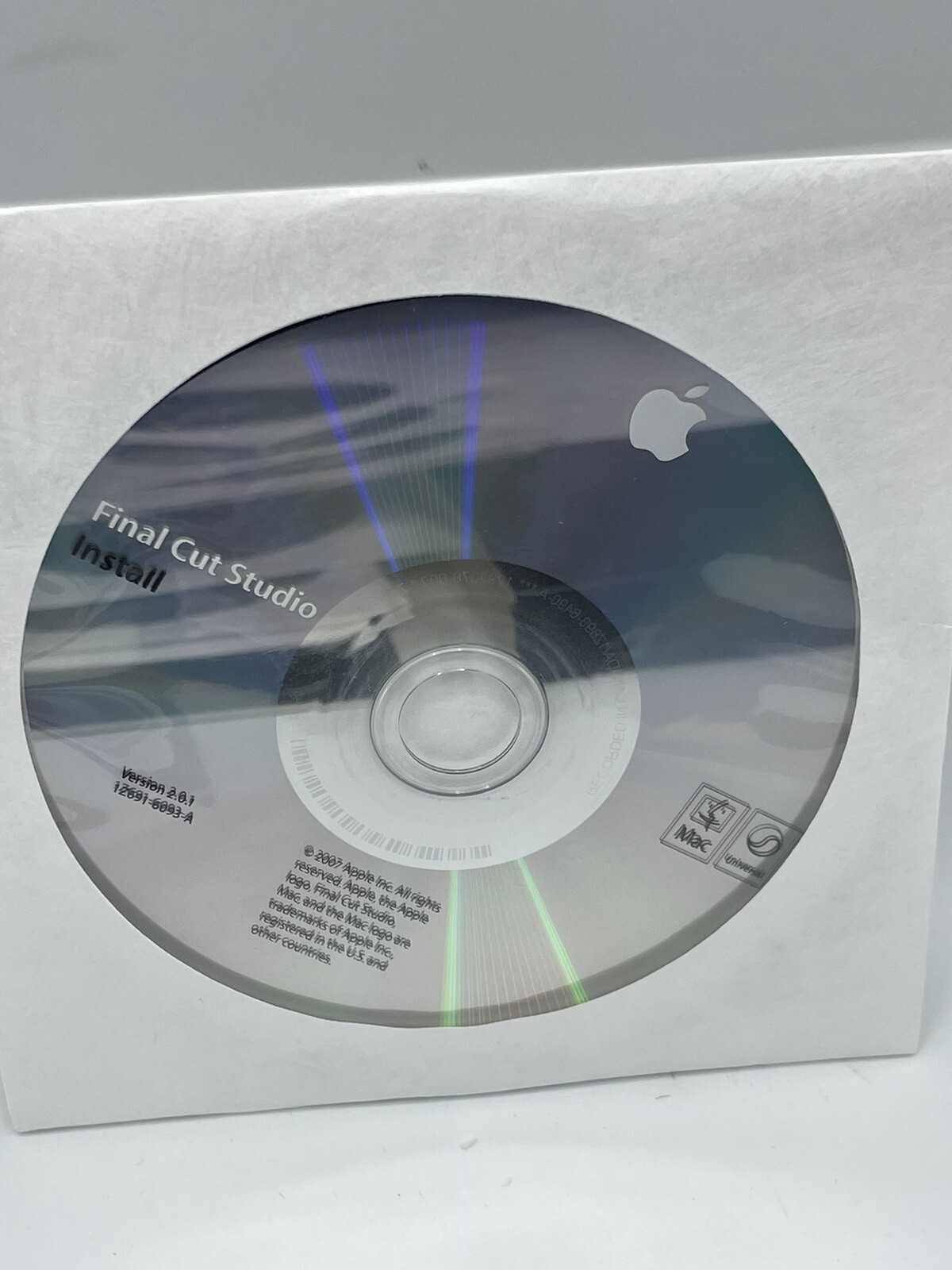 Final Cut Studio 2.0.1 Software Pro 6 Manuals