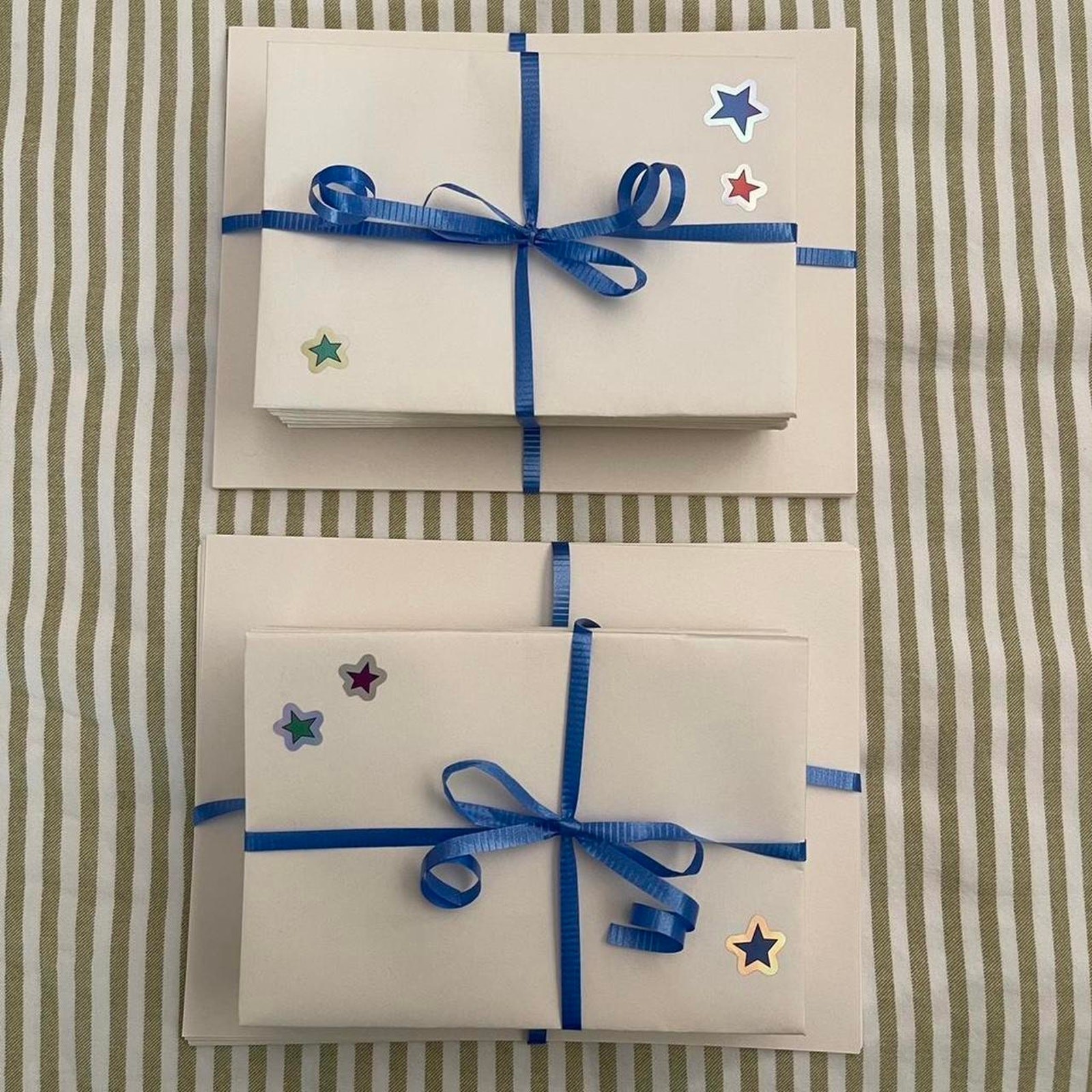 Pen Pal Letter Writing Set 30 Letters Stationery Bundle with Assorted Stickers