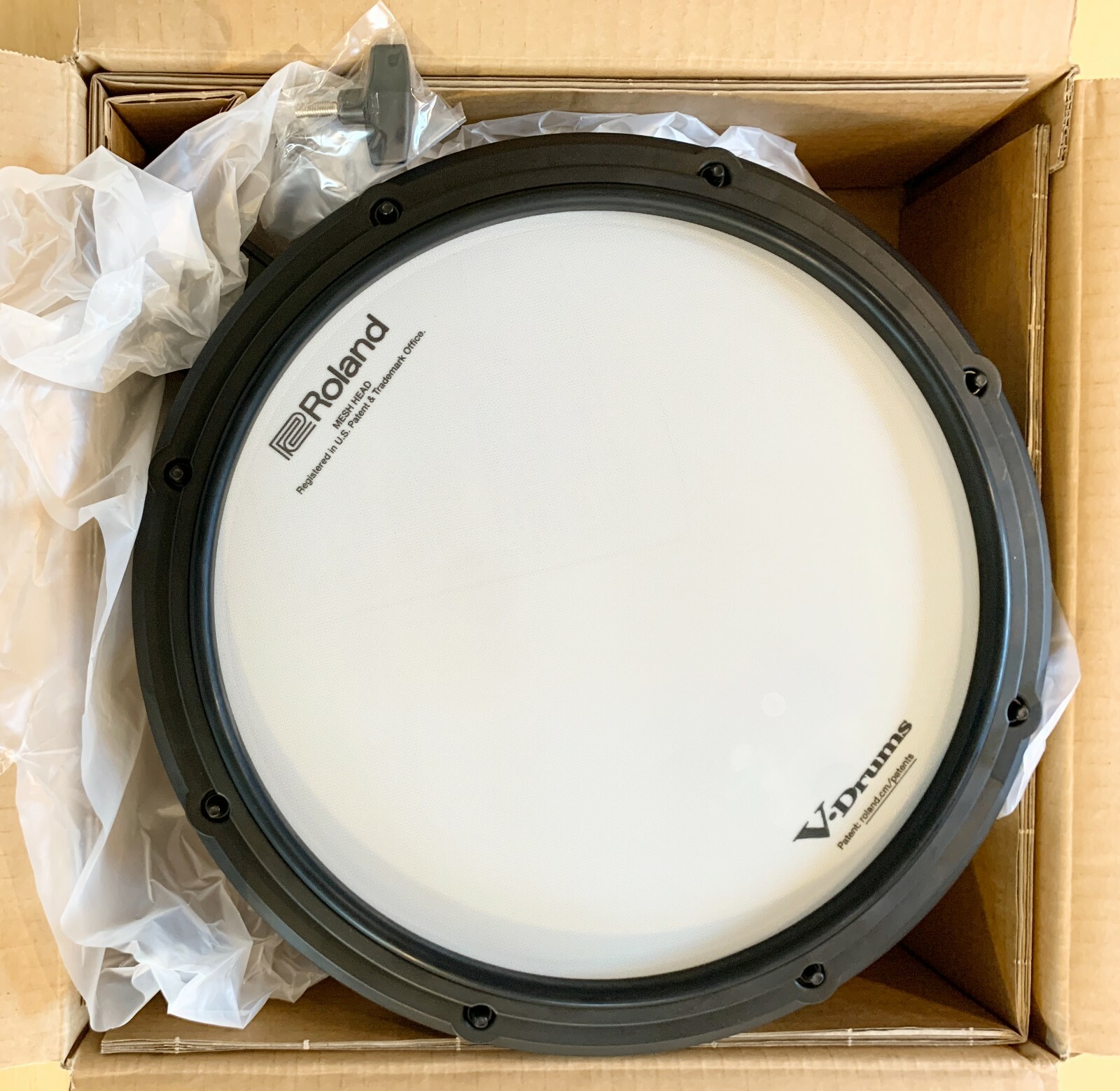 NEW Roland PDX-12 12 inch Dual Zone Mesh Drum Pad Trigger - V-Drums TD-17