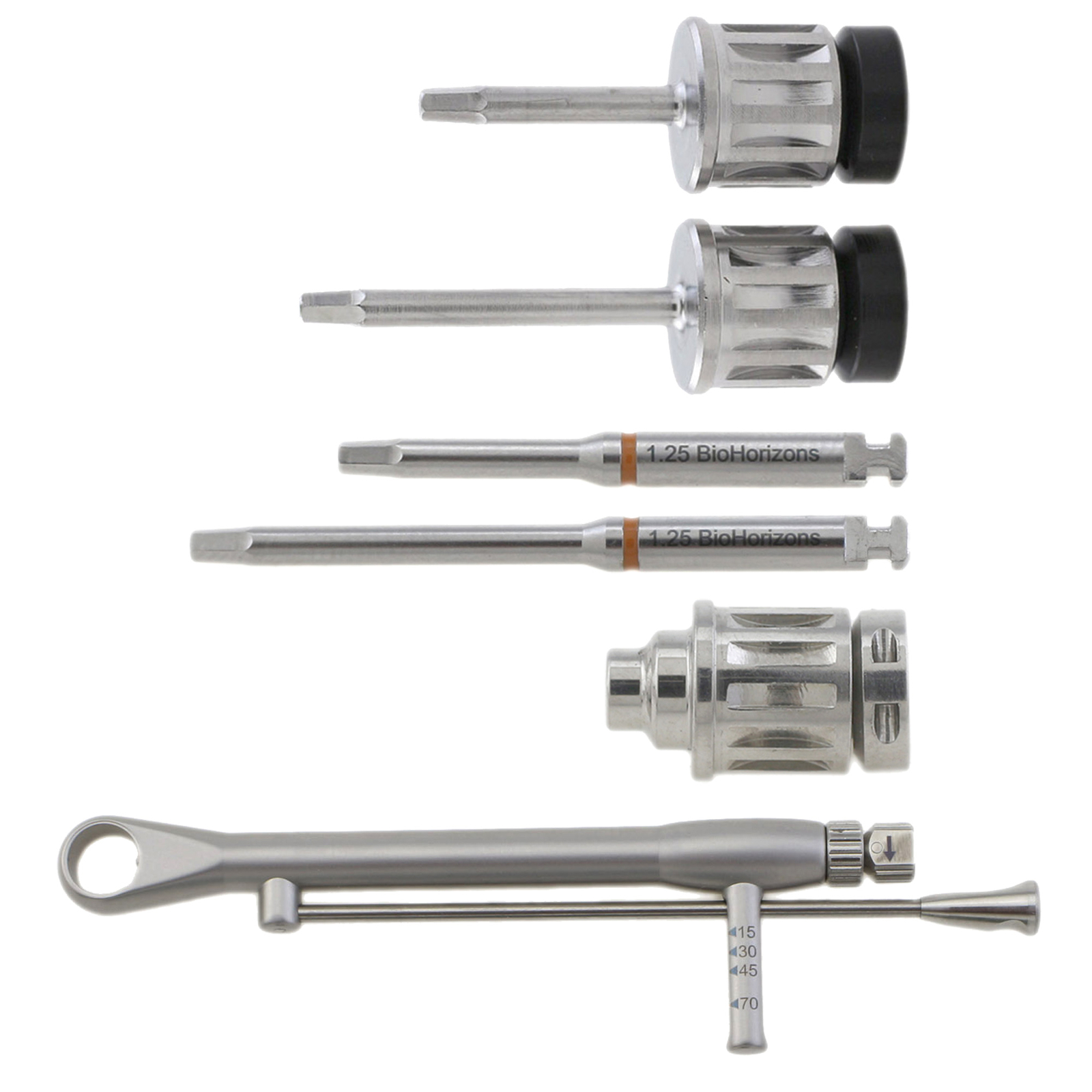Dental Implant Hex Driver 1.25mm BioHorizon Alpha Bio Hand Latch Adapter Wrench