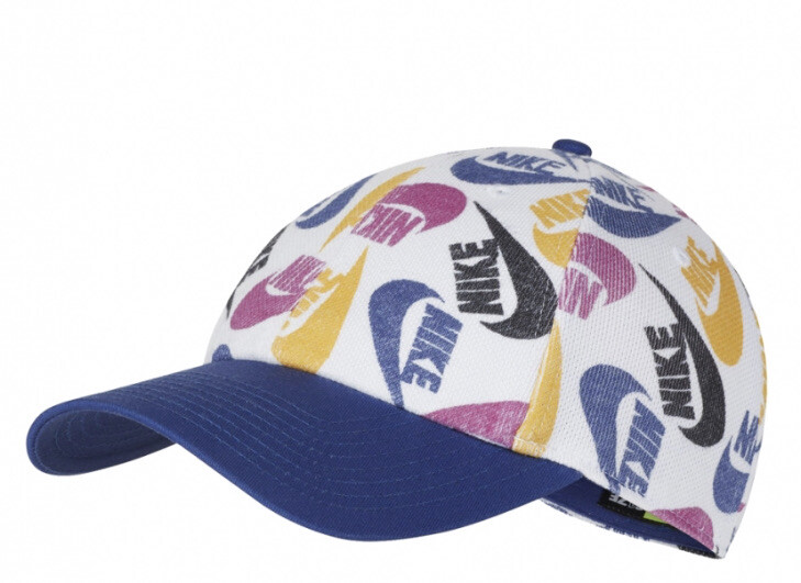 NIKE Adult Unisex Sport Casual HERITAGE86 Adjustable Blue/White CU6356 Cap Hat