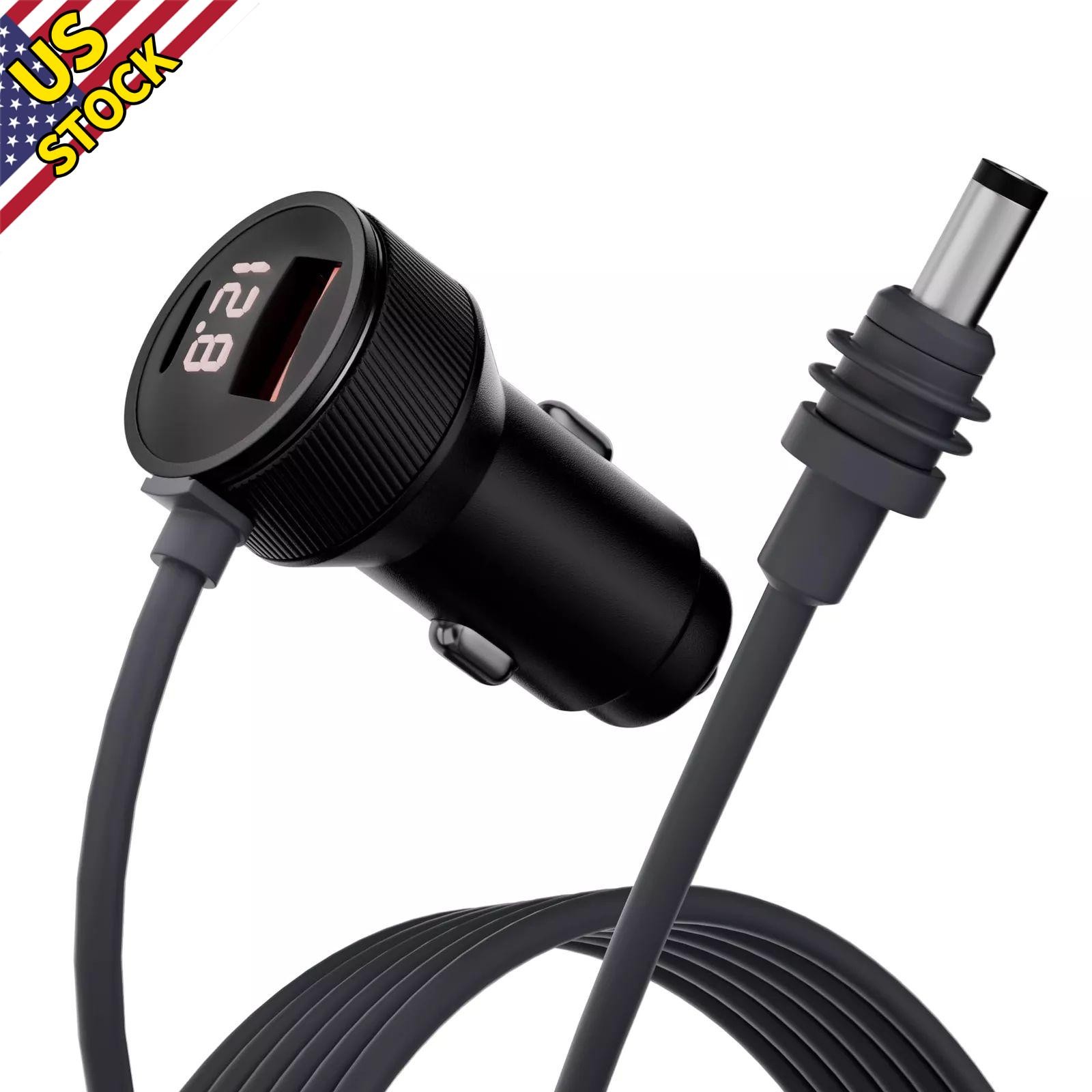 Vehicle Power Cable Cigarette Lighter Adapter DC12-24V For Starlink Mini Antenna