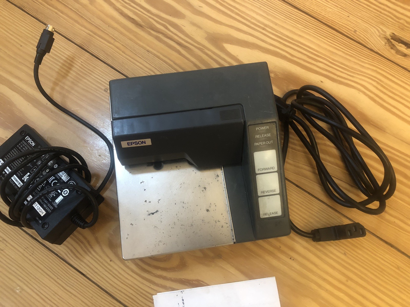 Epson TM-U295 Ticket Printer with RS-232 & Power Supply READ