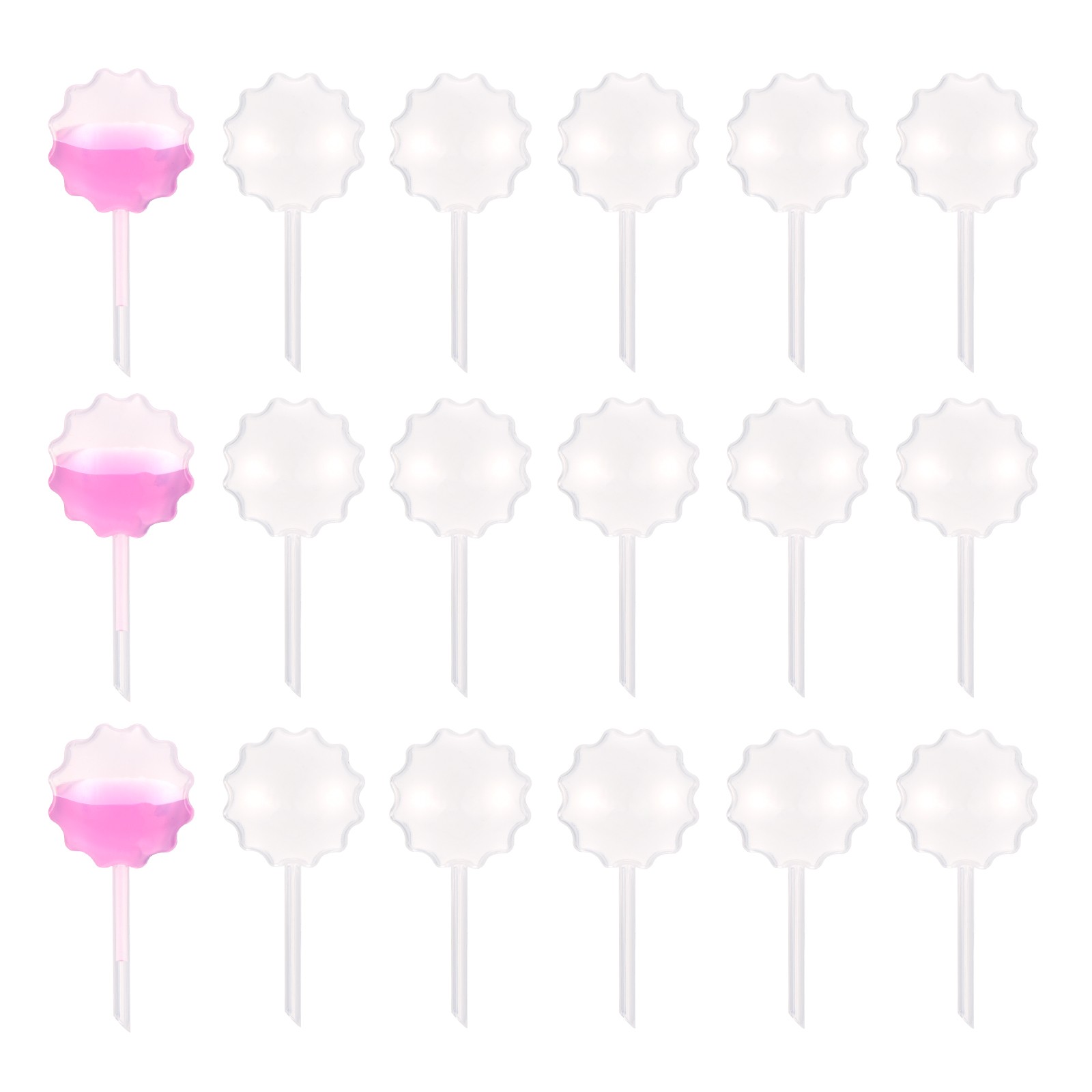 Cupcakes Pipettes, 200 Pcs 4ml Dessert Pipettes, Clear