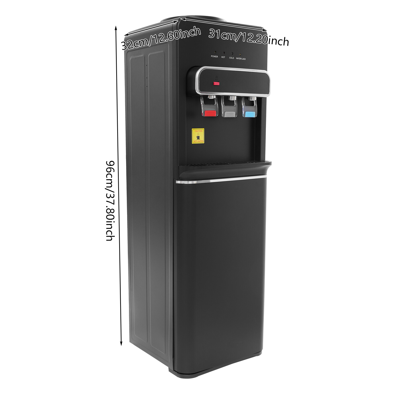 Water Dispenser, Bottom Loading Water Cooler Dispenser for 5 Gallon Bottles