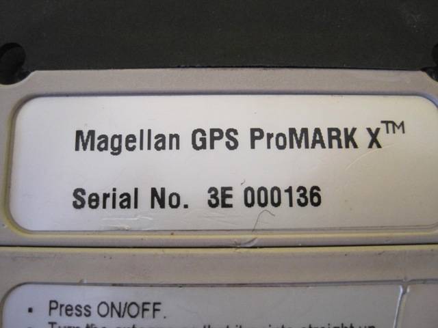 MAGELLAN PROMARK X GPS DGPS-1 X MGL-2 804-3001-00A +BACKPACK ANTENNA BUNDLE