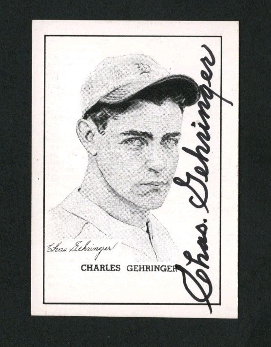 1950 Callahan Autographed – Charlie Gehringer JSA