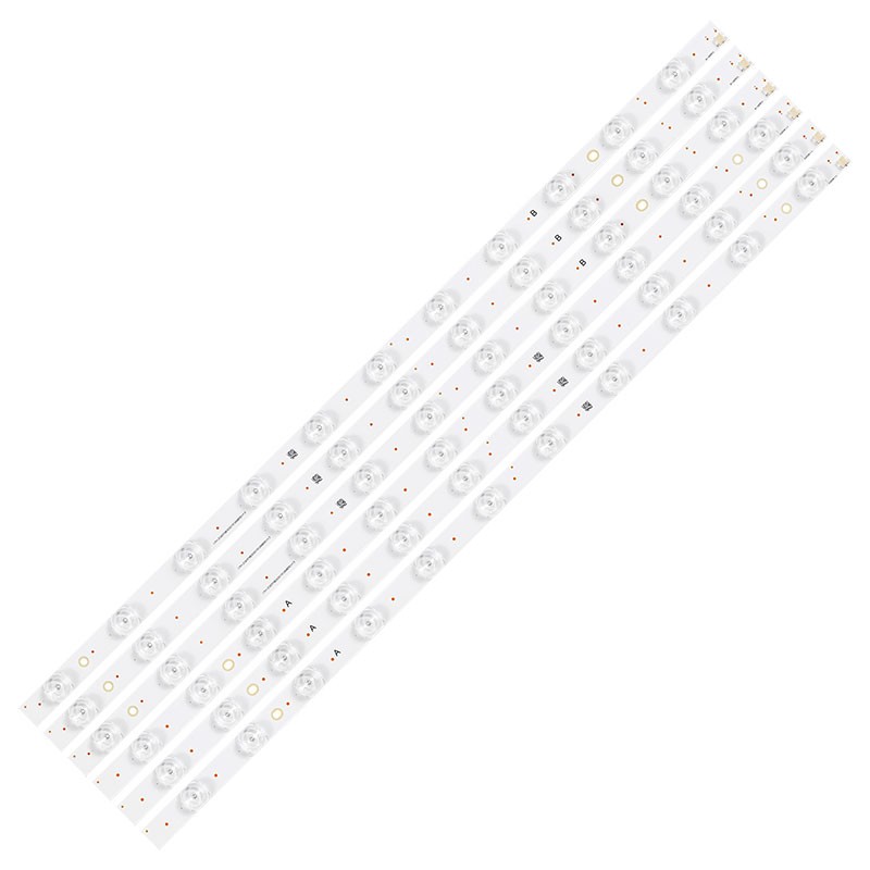 Led Strips For H-LED65EU7003 GDCH65LB06_3030F2.1D2_V0.8 LB-C650Y19-F8-UMOF8SH02