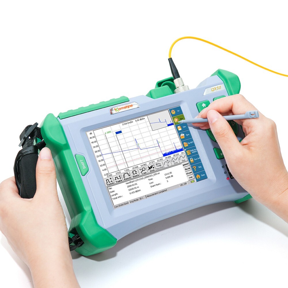 Komshine OTDR Fiber Optic SM and MM 850/1300/1310/1550nm 21/19/30/28dB