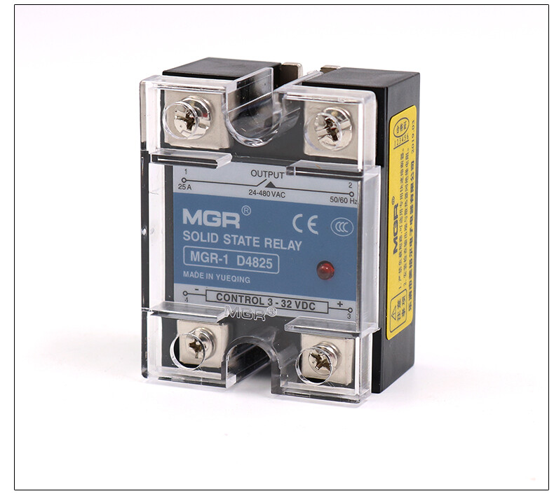 10A~150A MGR-1 single-phase solid state relay SSR DC-AC 4-480VAC/3-32VDC