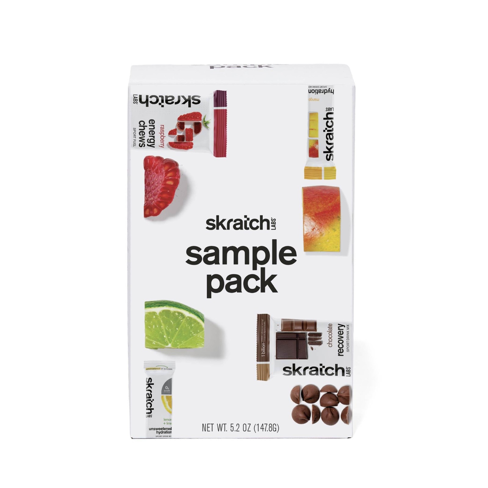 Skratch Labs Sample Pack - Hydration Drink Mix, Unsweetened Sport Mix,...