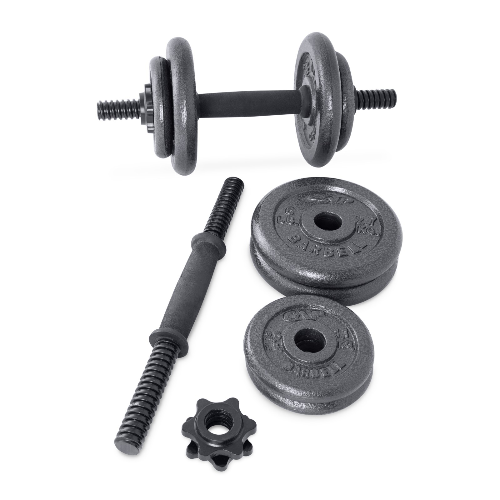 CAP Barbell 40 Lb. Adjustable Cast Iron Dumbbell Set