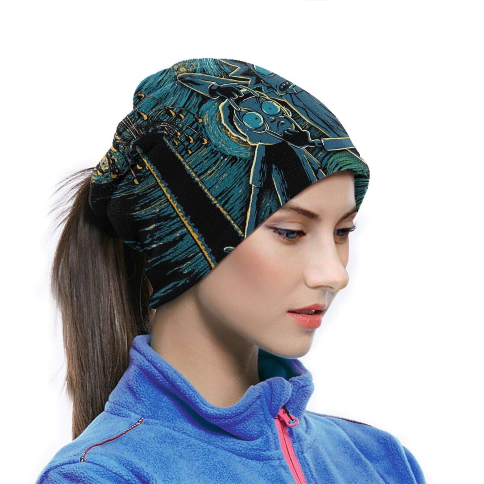 Rick & Morty Balaclava Microfiber Neck Warmer Multi Function Windproof Bandanas