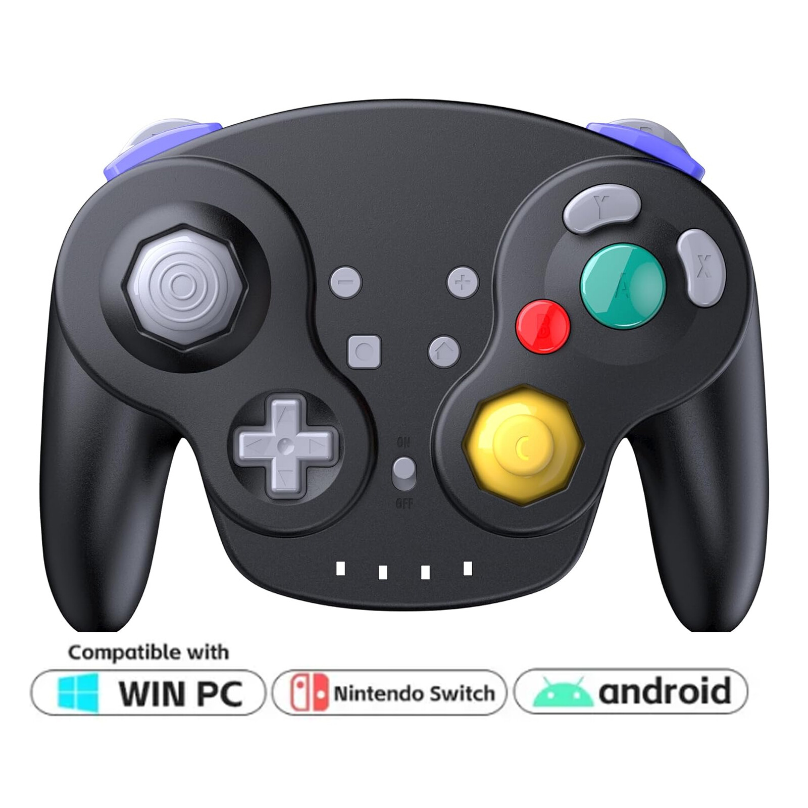 Wireless Switch Controller Pro for Nintendo Switch/Lite/Steam PC Motion Control