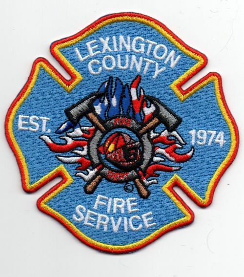 SOUTH CAROLINA SC LEXINGTON COUNTY FIRE DEPARTMENT SHOULDER PATCH POLICE SHERIFF