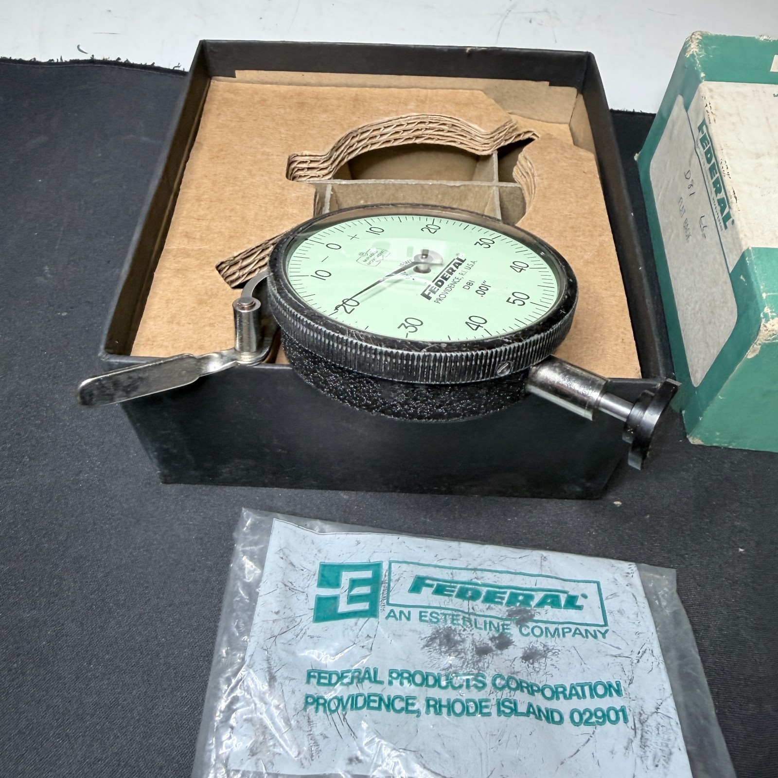Federal D81 0.001" Dial Indicator in Original Box