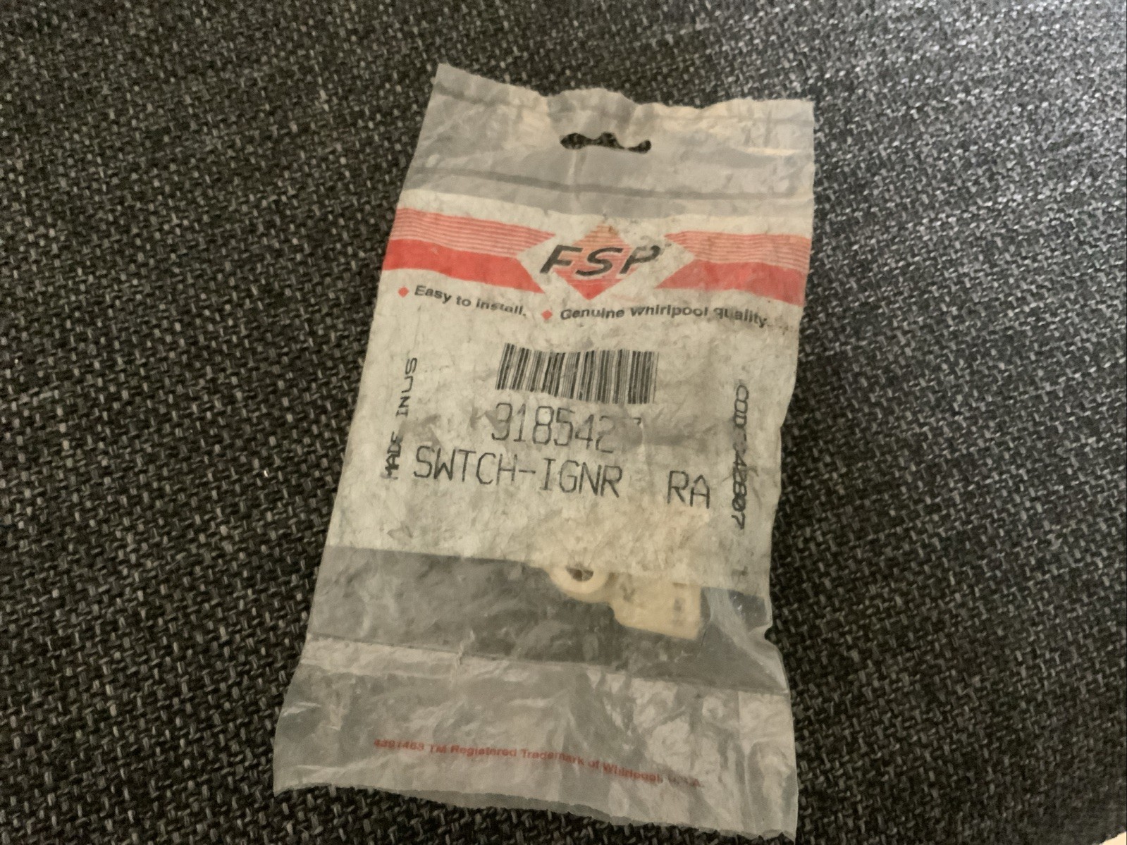 Whirlpool Switch Ignition 3185427