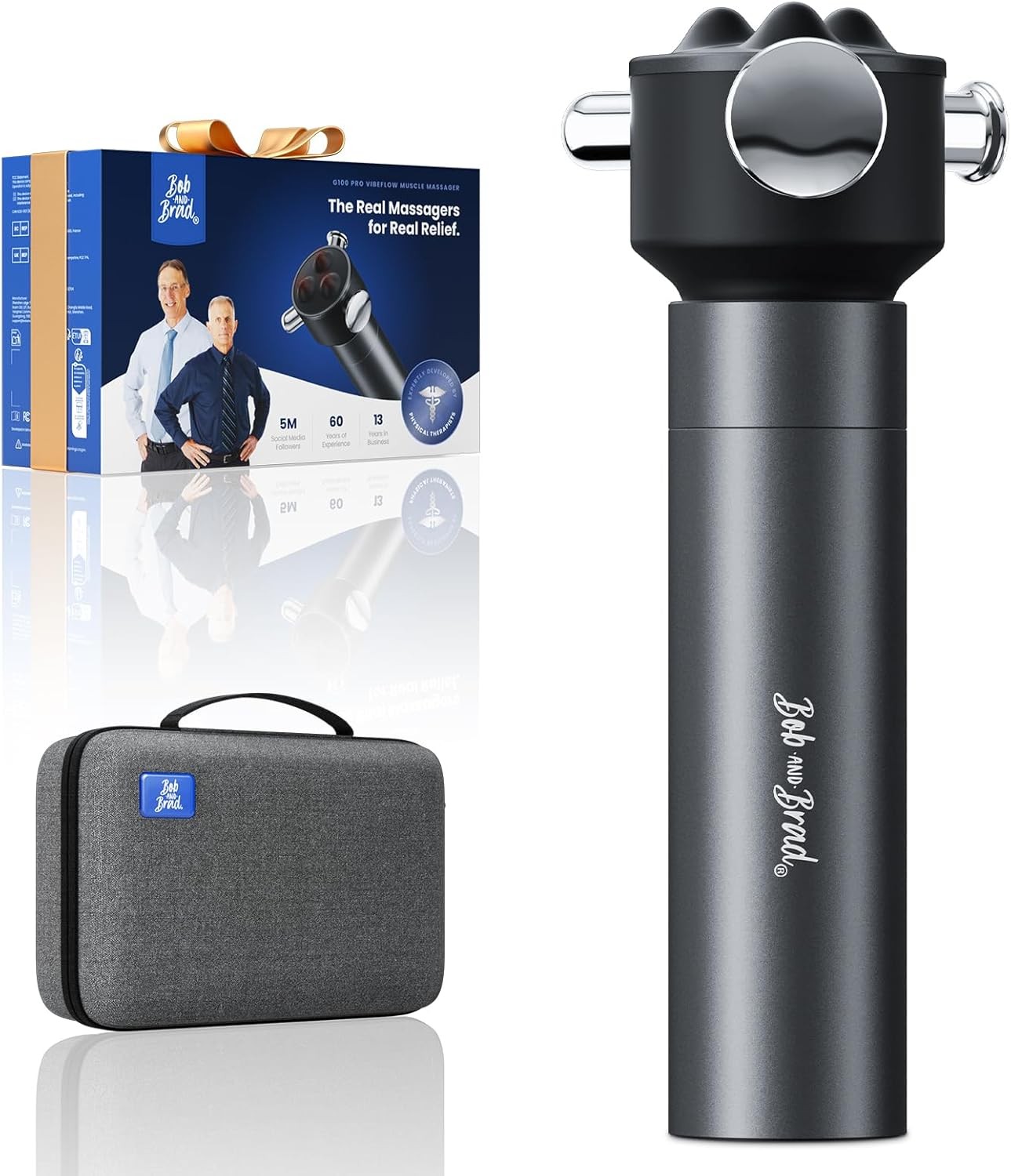 Bob and Brad Vibration Therapy Massager Deep Tissue 160Hz Muscle Massage Gun