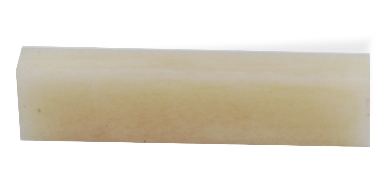 Nut Bone Blank Aged Guitar Bass Acoustic Electric 45x 10.7 x 5.9mm 108022