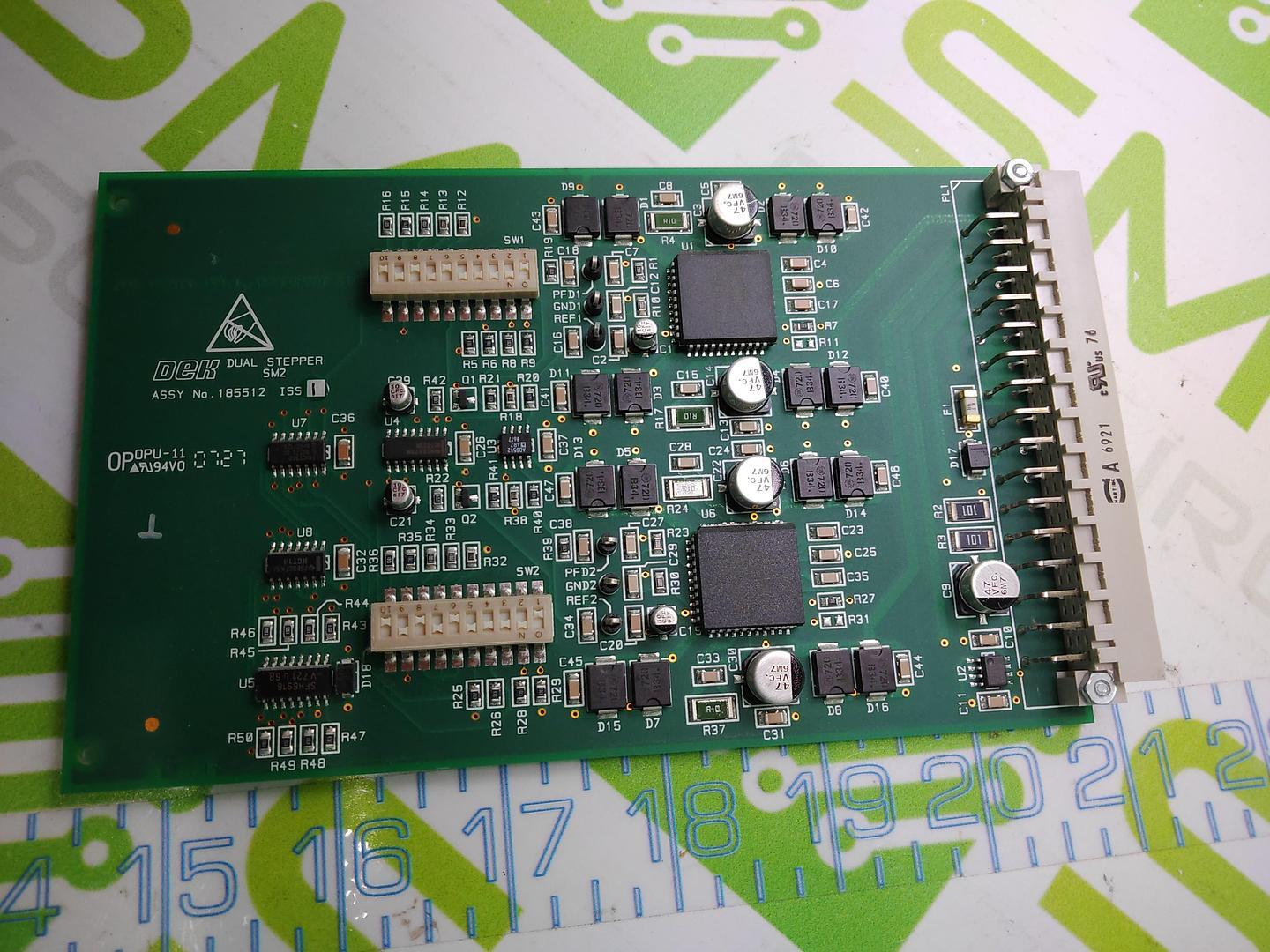 DEK 185512 DUAL STEPPER MODULE PROCESSOR SM2