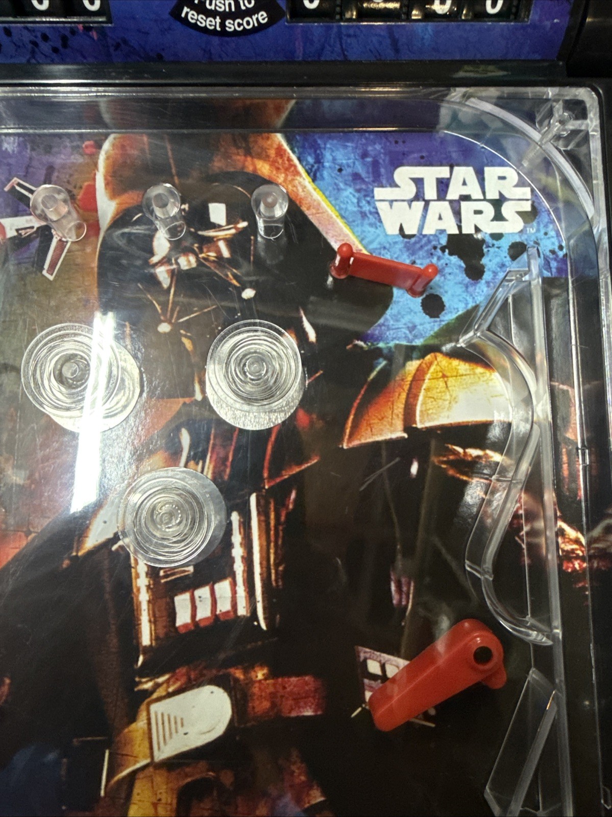 2004 Star Wars DARTH VADER Pinball Machine Electronic Talking Tabletob FUNRISE